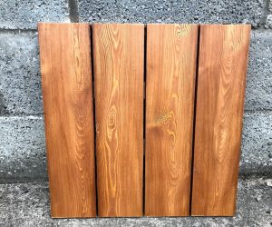Siberian Larch Fencing Remmers Oil finish Cedar colour Timberulove 3